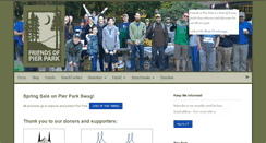 Desktop Screenshot of friendsofpierpark.org